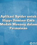 Cara Buat Spider Di Domino 2022 Tanpa Vpn